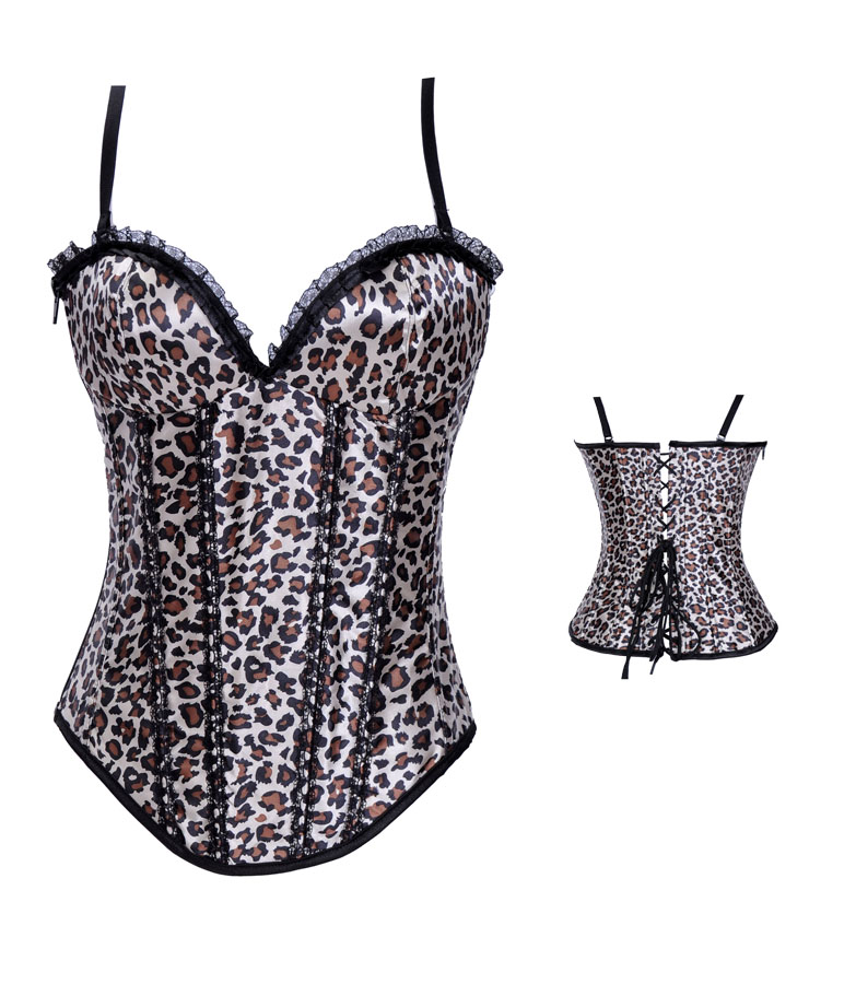 Sexy Leopard Print Corset